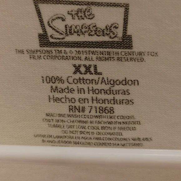 Simpsons tshirt - Picture 3 of 5